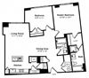 Floor plan at IO Piazza by Windsor